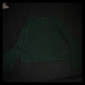 Stylish warm cotton sweater.